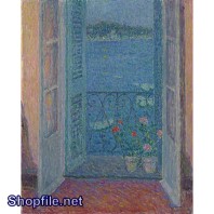 TSD3514 - Tranh sơn dầu nhìn ra bầu trời